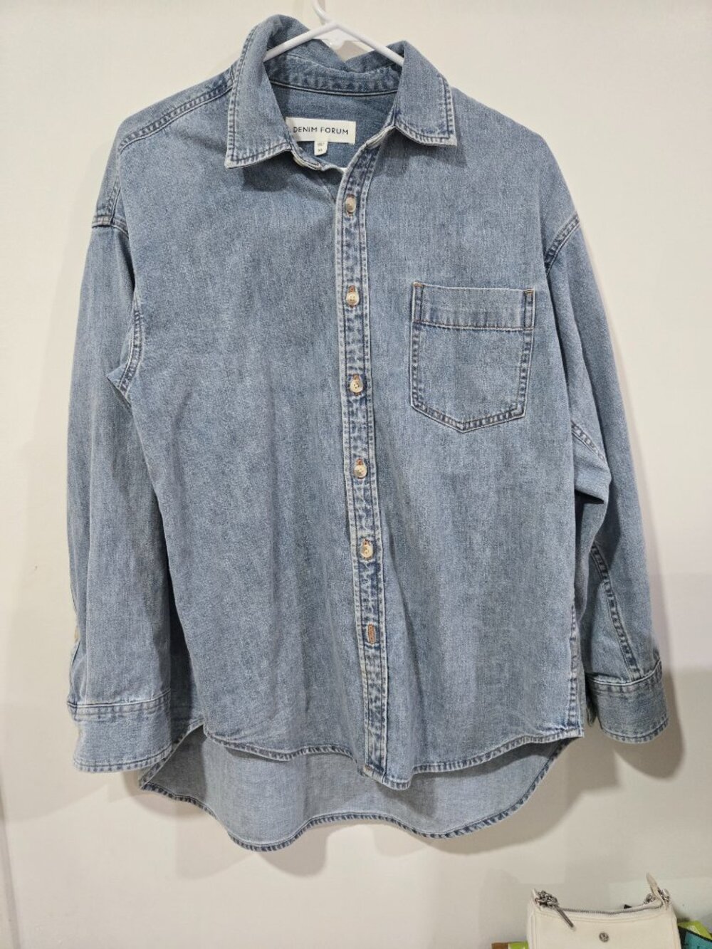 Artizia Denim Forum The '80s Comfy Denim Shirt - size XS